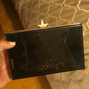 Beautiful semi-opaque Zara clutch
